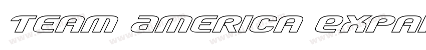 Team America Expande字体转换